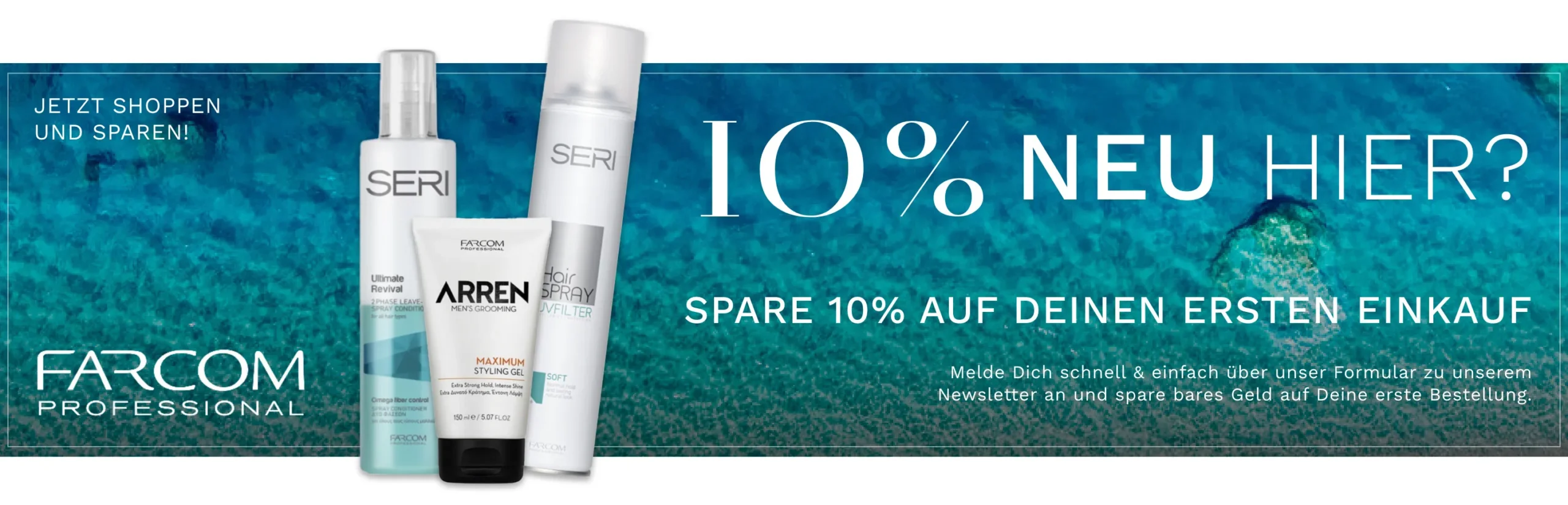 Zum Newsletter anmelden und 10% auf den ersten Einkauf sparen
