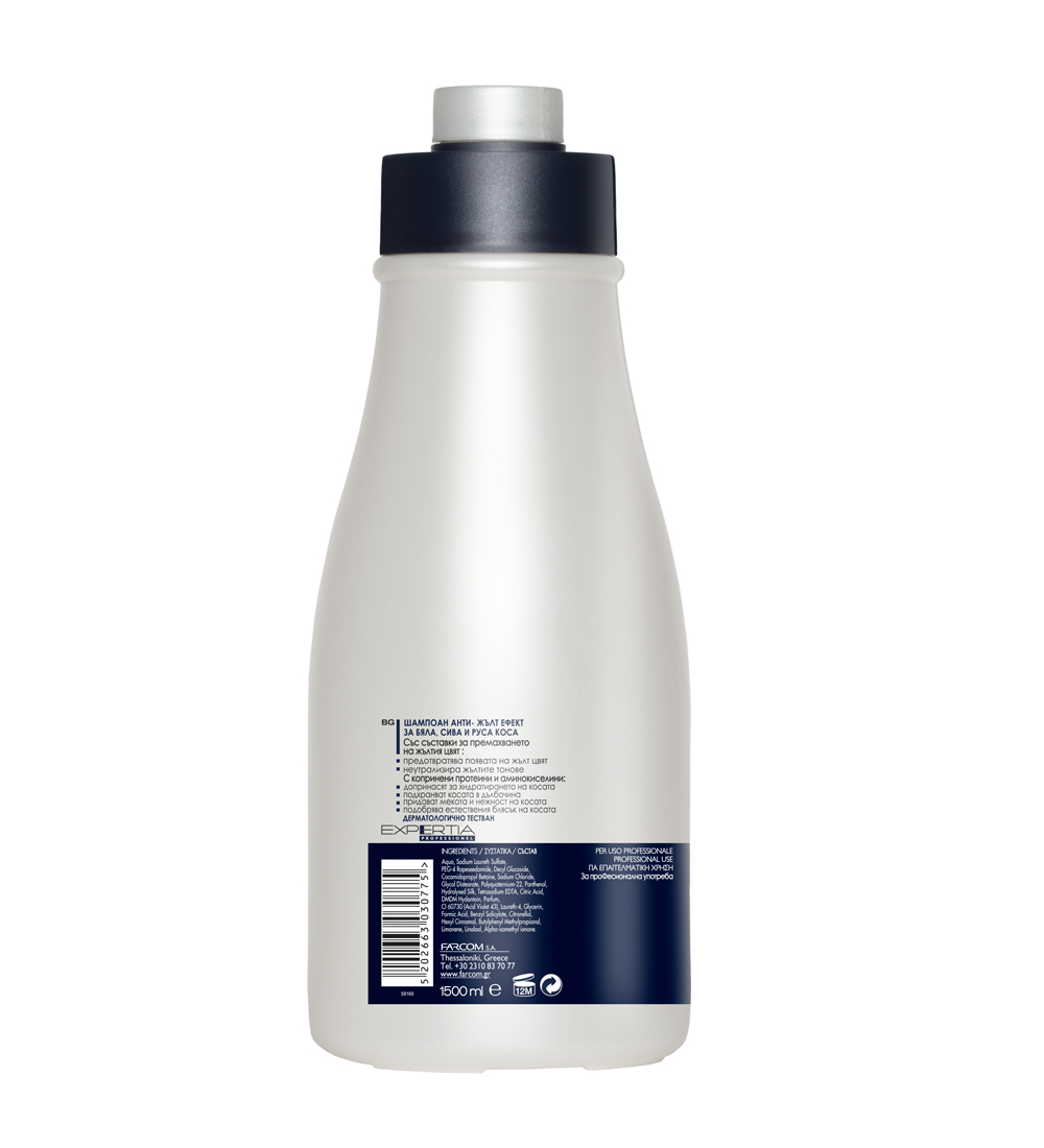 Expertia Shampoo Silver Balance, 1500 ml
